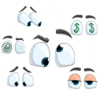 Eyes Cartoon Pack - Andrew Rezk - Online Entrepreneur, Blogger, and ...