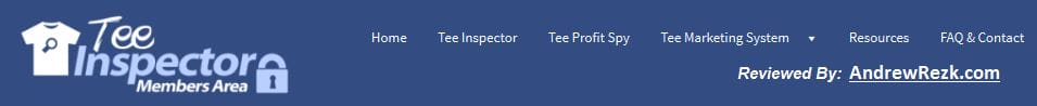 Tee inspector members area