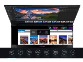 ASUS dual screen laptop {{brizy_dc_image_alt imageSrc=